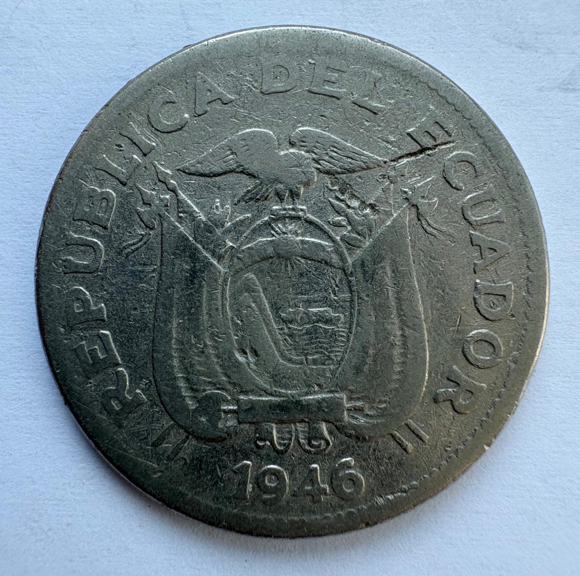 Ekvadoras 1 sucre 1946