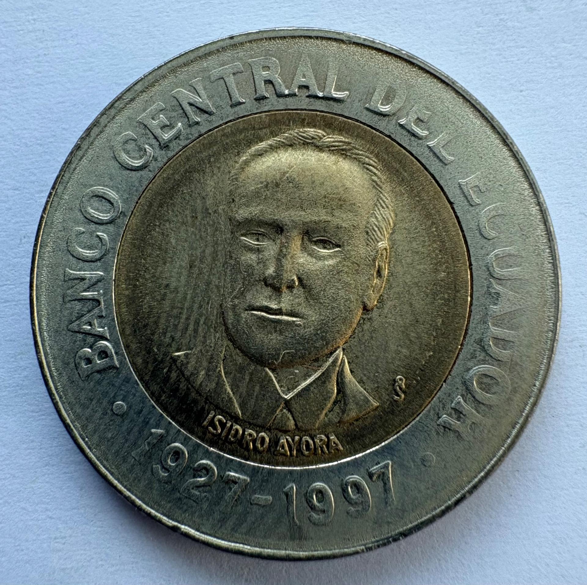 Ekvadoras 500 sucres 1997