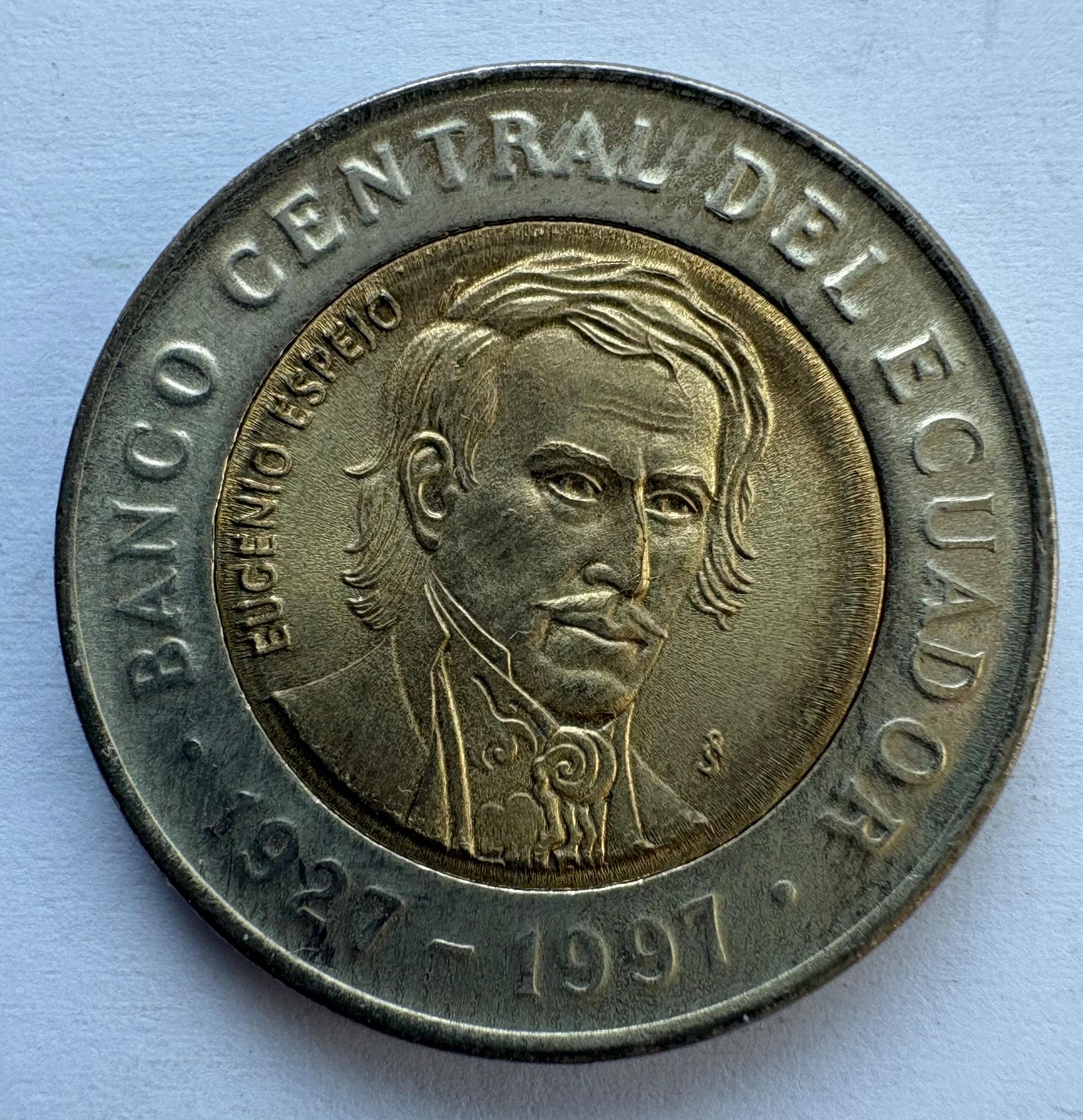 Ekvadoras 1000 sucres 1997