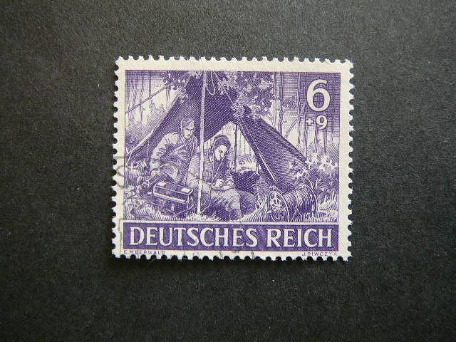 Vokietija 1943 834 Karas Rysis antsp. #