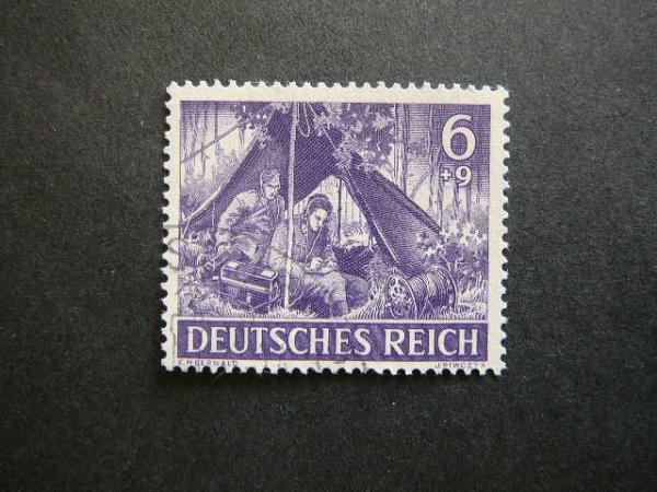 Vokietija 1943 834 Karas Rysis antsp. #