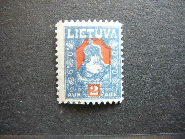 Lietuva 1921 096 Kestutis svarus MLH # 