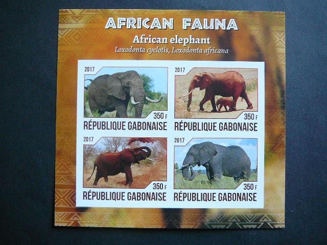 Gabonas 2017 Drambliai svarus #be dant.