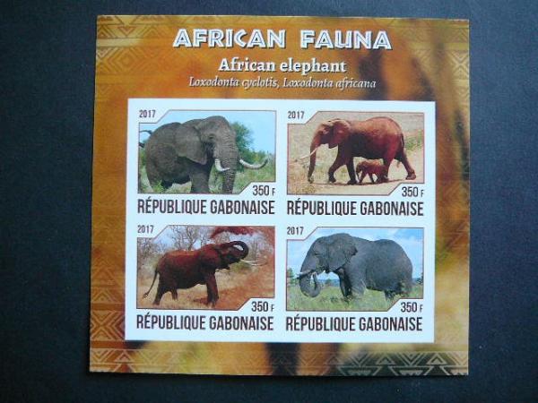 Gabonas 2017 Drambliai svarus #be dant.