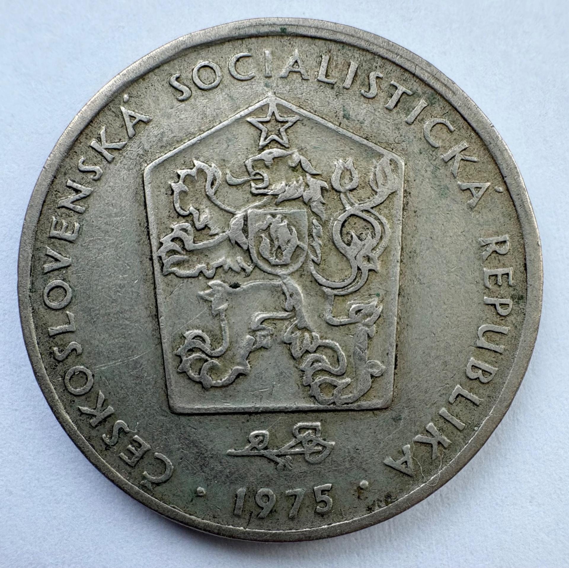 Čekoslovakija 2 kc 1975