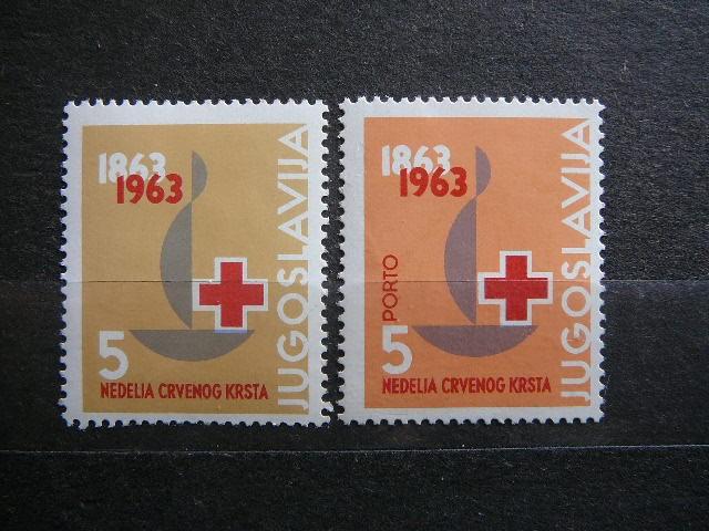 Jugoslavija 1963 Raudonasis Kryzius svarus #