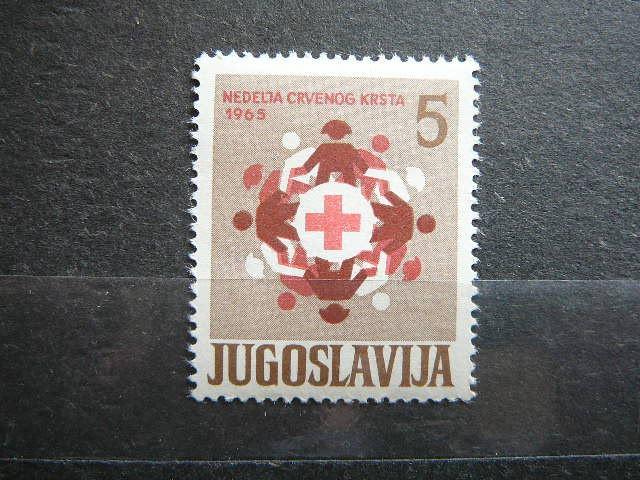 Jugoslavija 1965 Raudonasis Kryzius svarus # 
