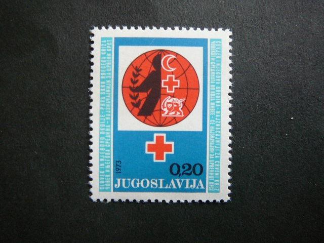 Jugoslavija 1973 Raudonasis Kryzius svarus #