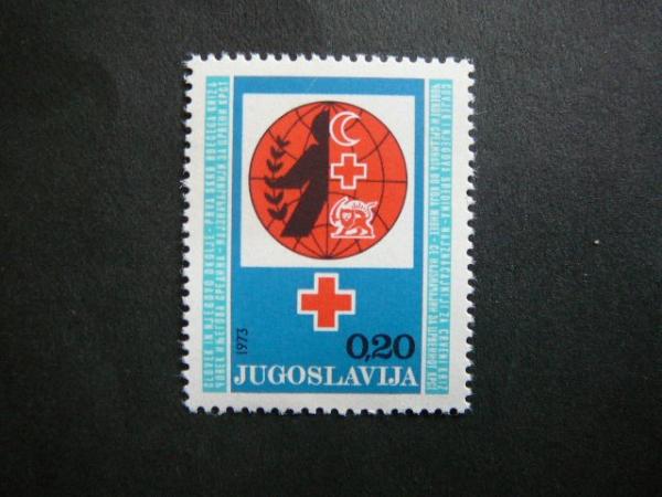 Jugoslavija 1973 Raudonasis Kryzius svarus #