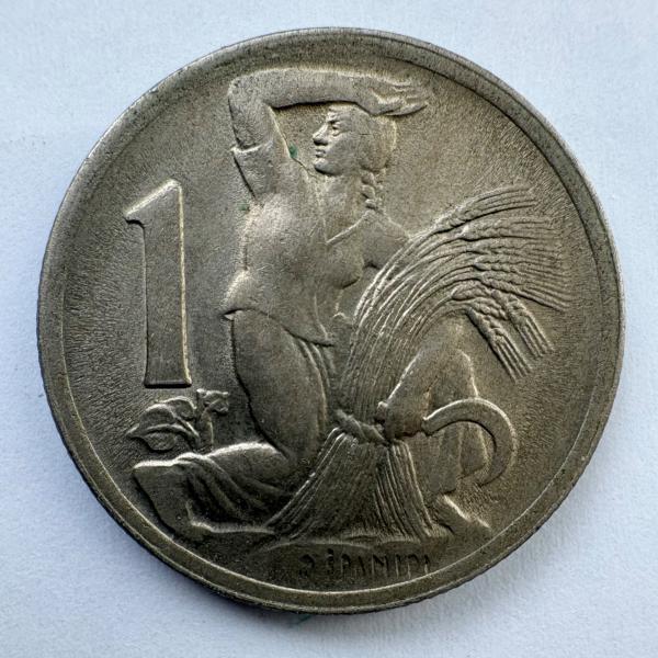 Čekoslovakija 1 kc 1946