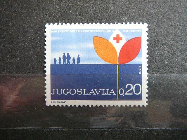 Jugoslavija 1970 Raudonasis Kryzius svarus #
