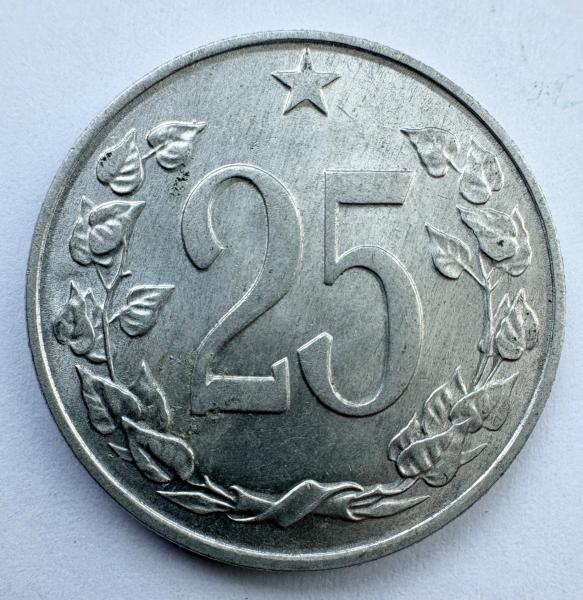 Čekoslovakija 25 h 1963
