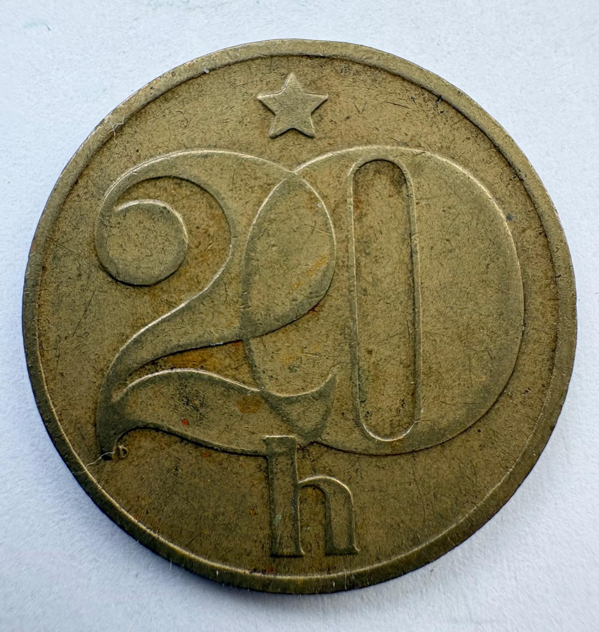 Čekoslovakija 20 h 1976