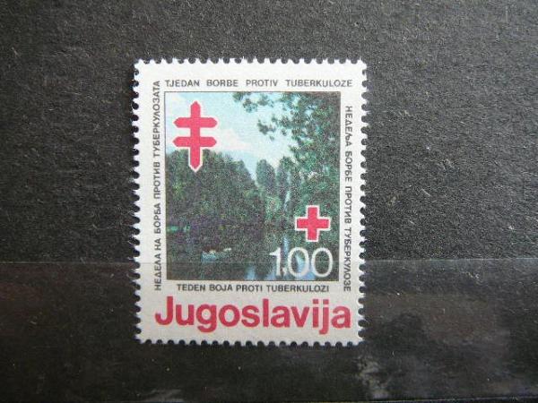 Jugoslavija 1980 Raudonasis Kryzius TBC svarus #