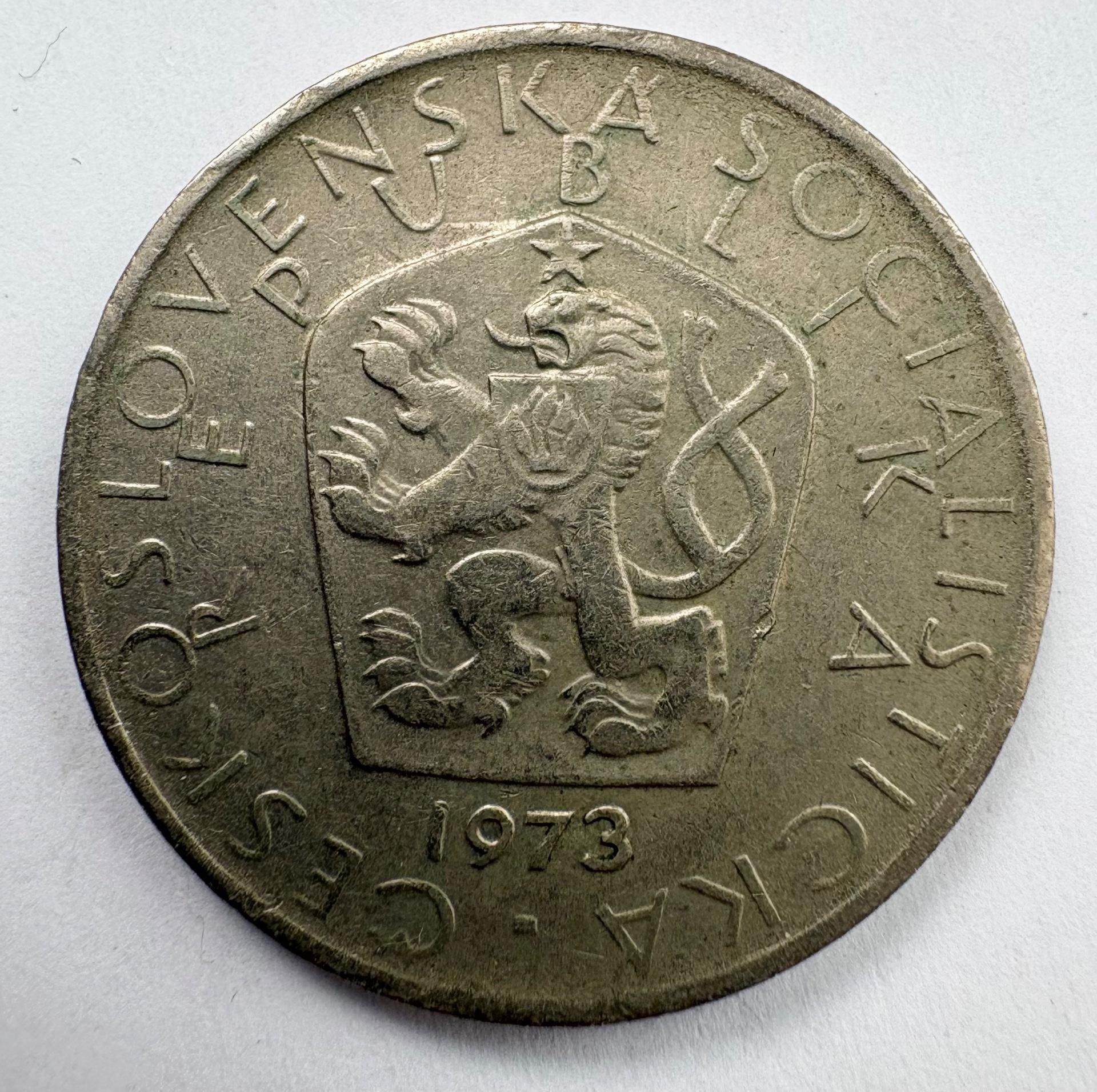 Čekoslovakija 5 kc 1973