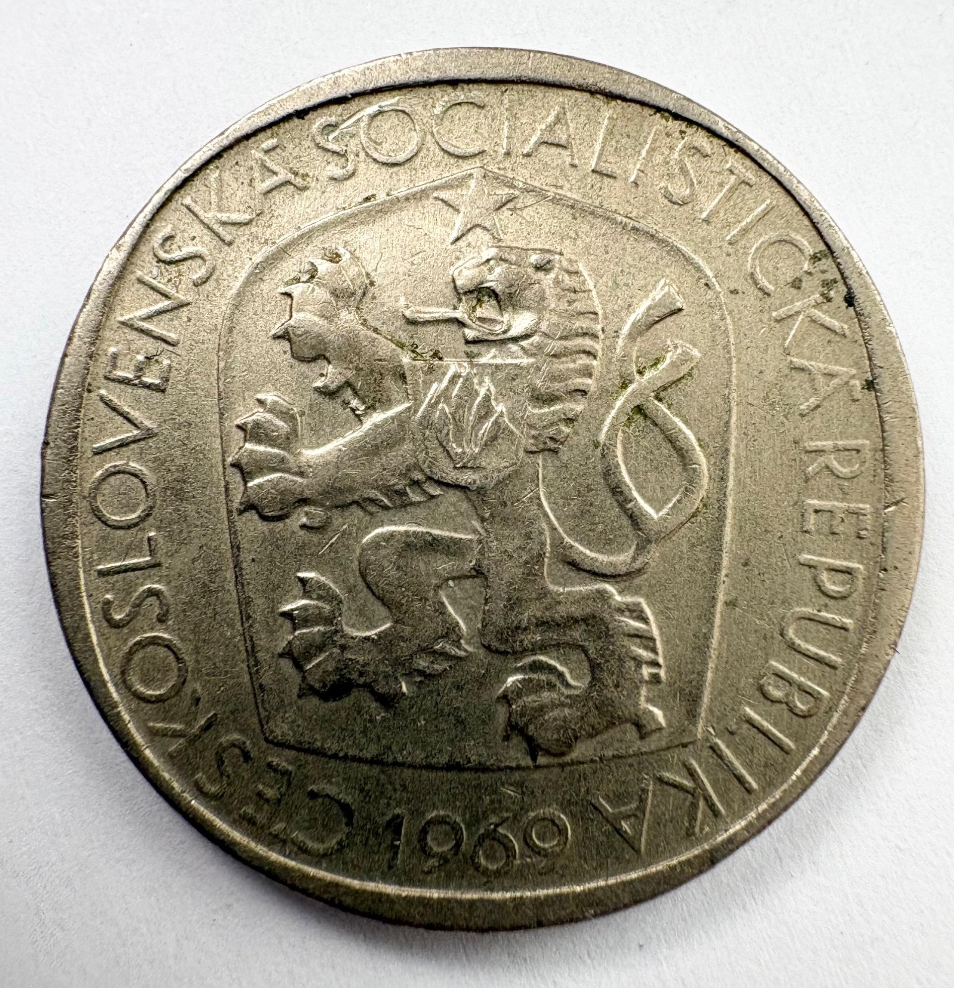 Čekoslovakija 3 kc 1969