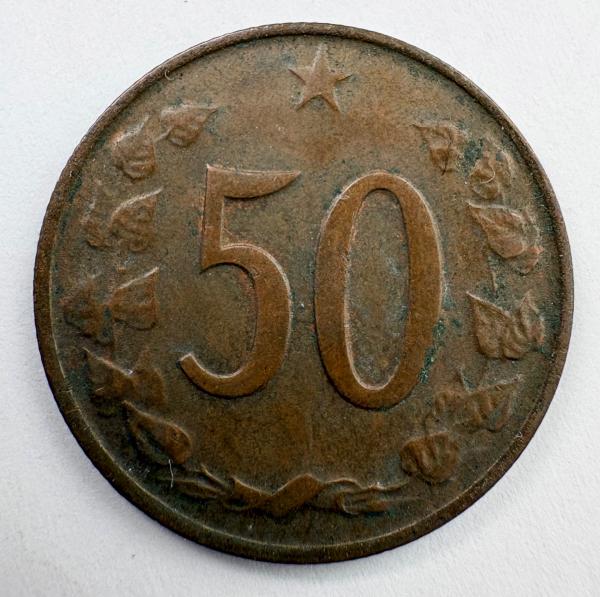 Čekoslovakija 50 h 1970