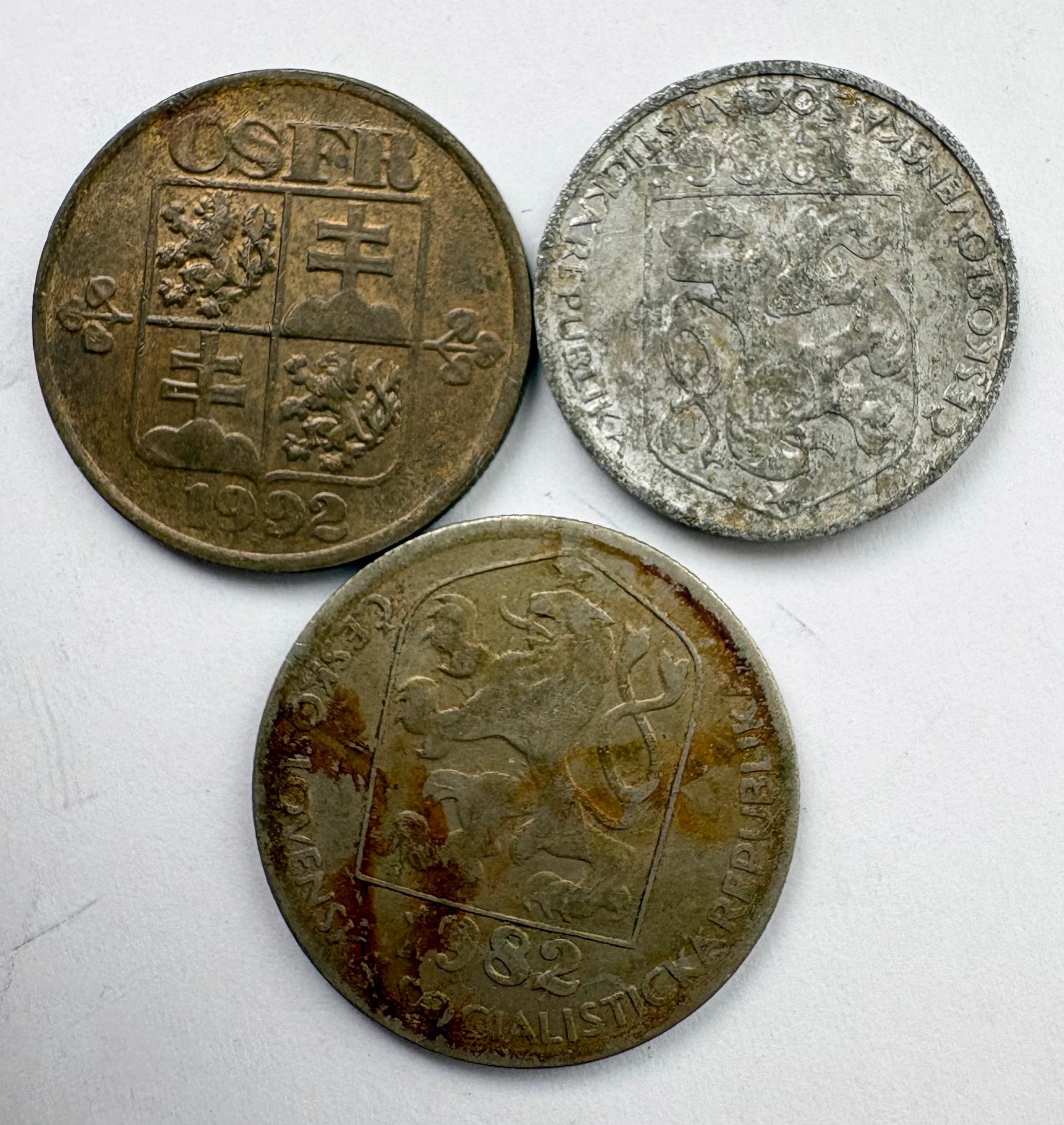 Čekoslovakija 10-50 h 3 vnt