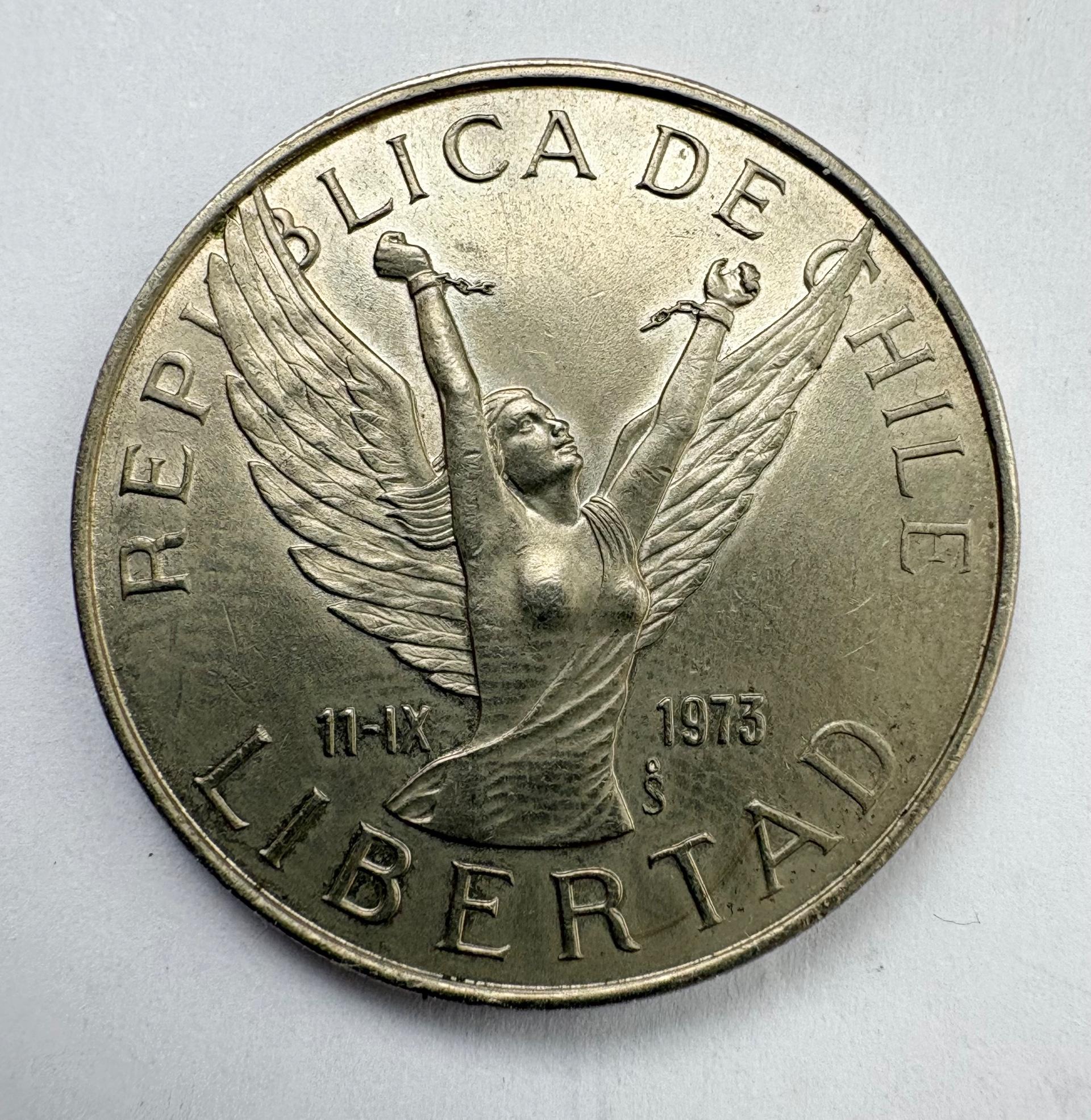 Čilė 10 pesų 1980