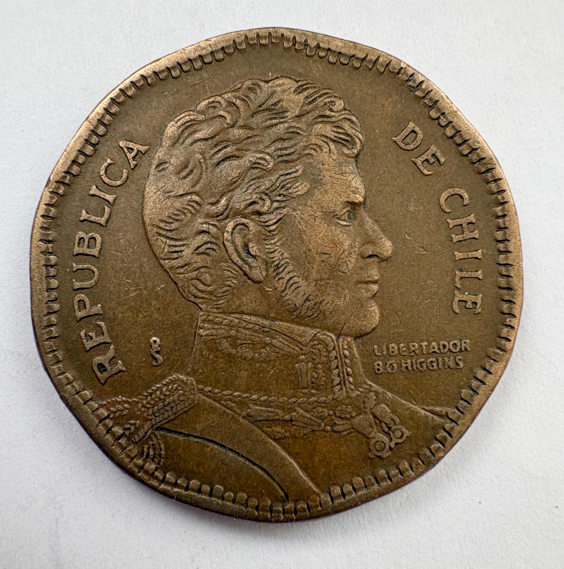 Čilė 50 pesų 1993