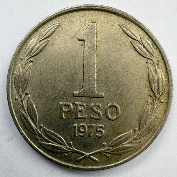 Čilė 1 pesas 1975
