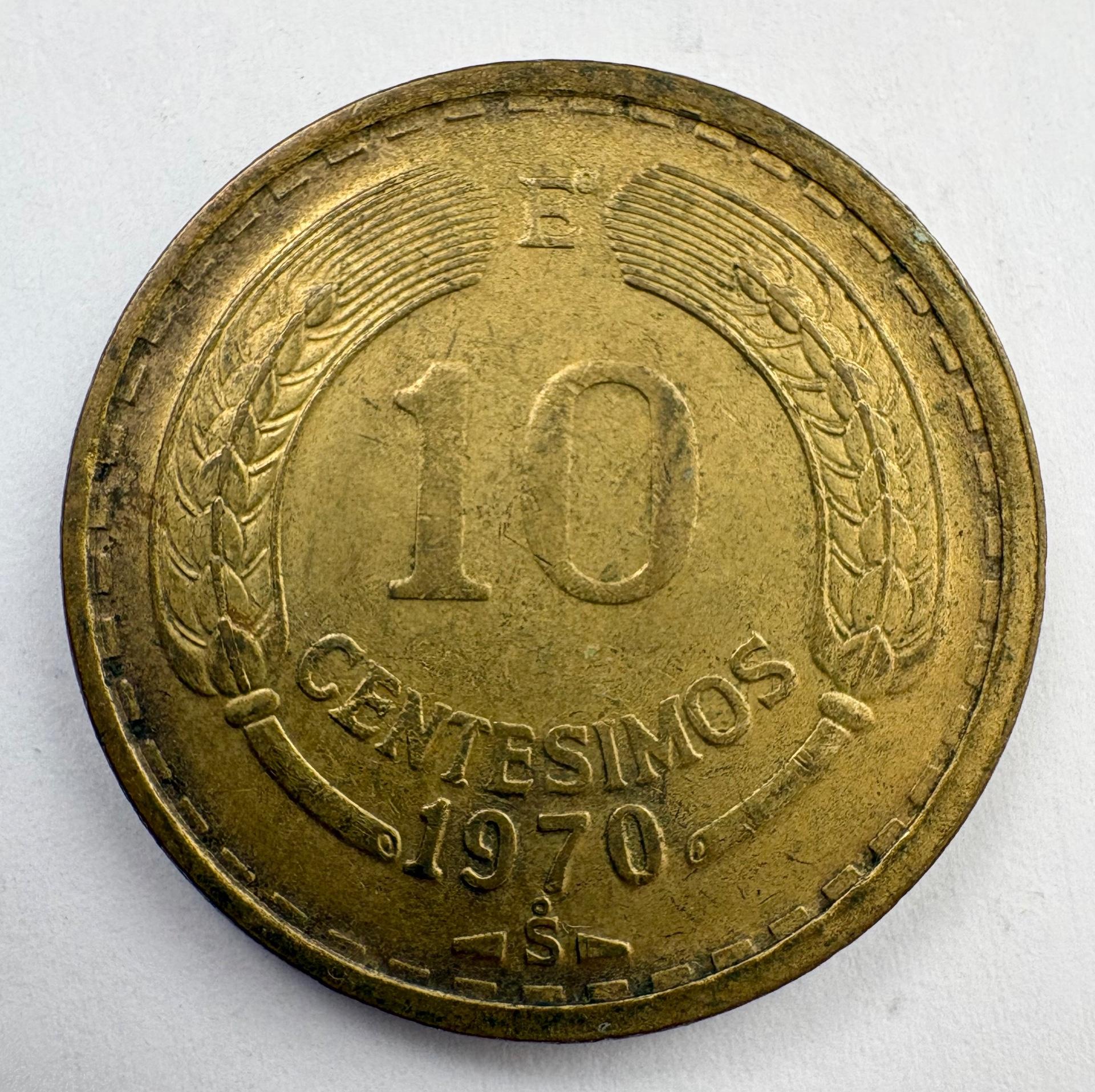 Čilė 10 c 1970