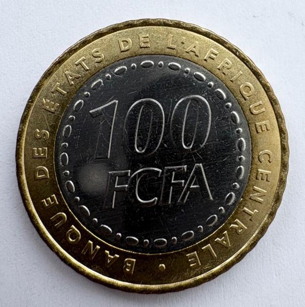 Centrinės Afrikos valstybės 100 frankų 2006