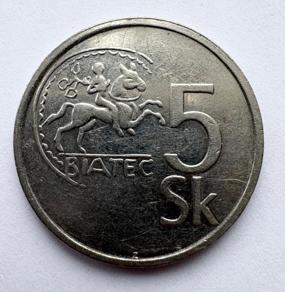 Slovakija 5 Sk 1993