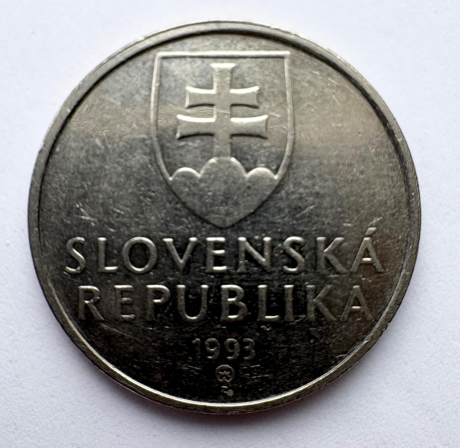 Slovakija 5 Sk 1993