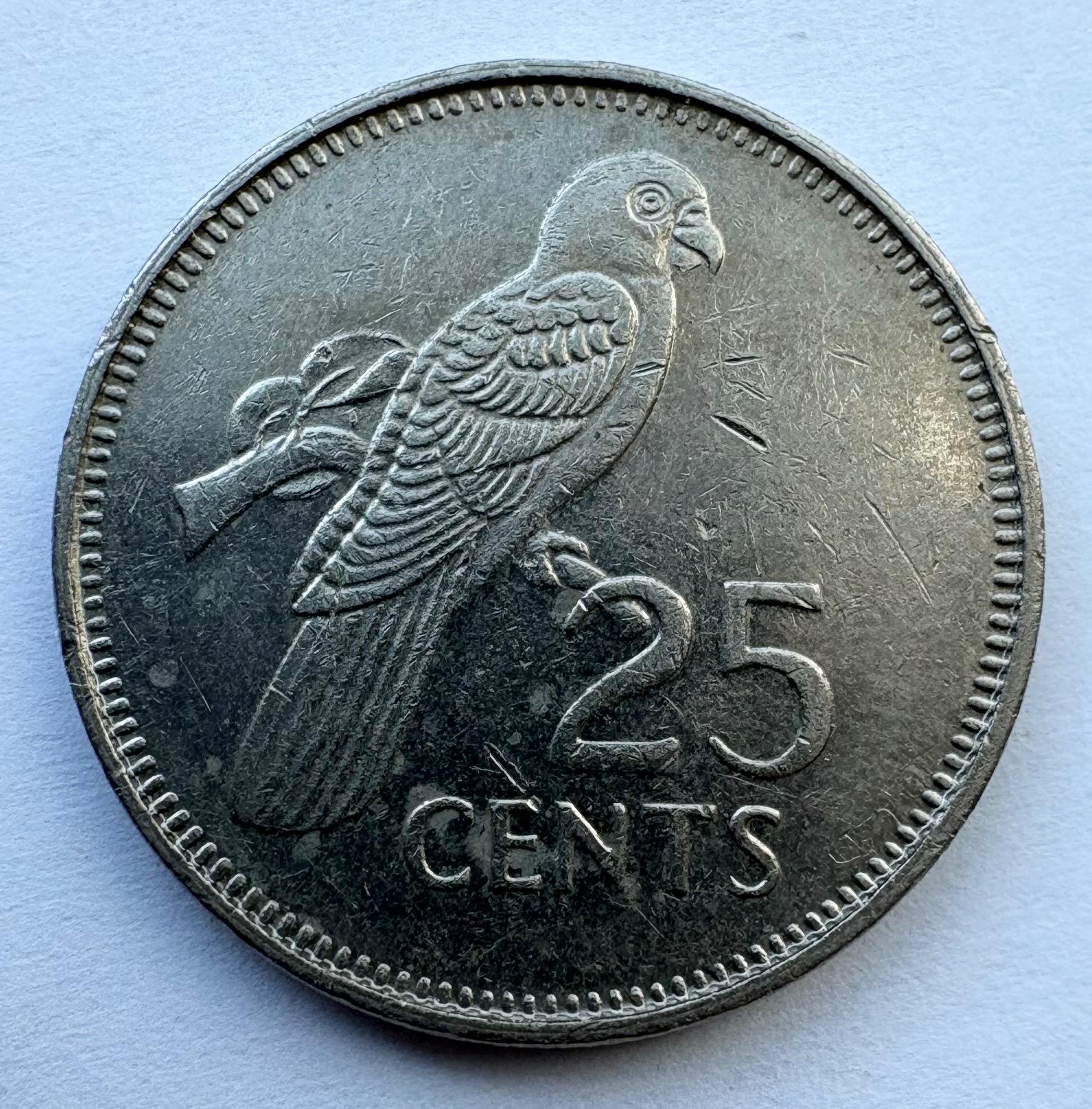 Seišeliai 25 c 1992