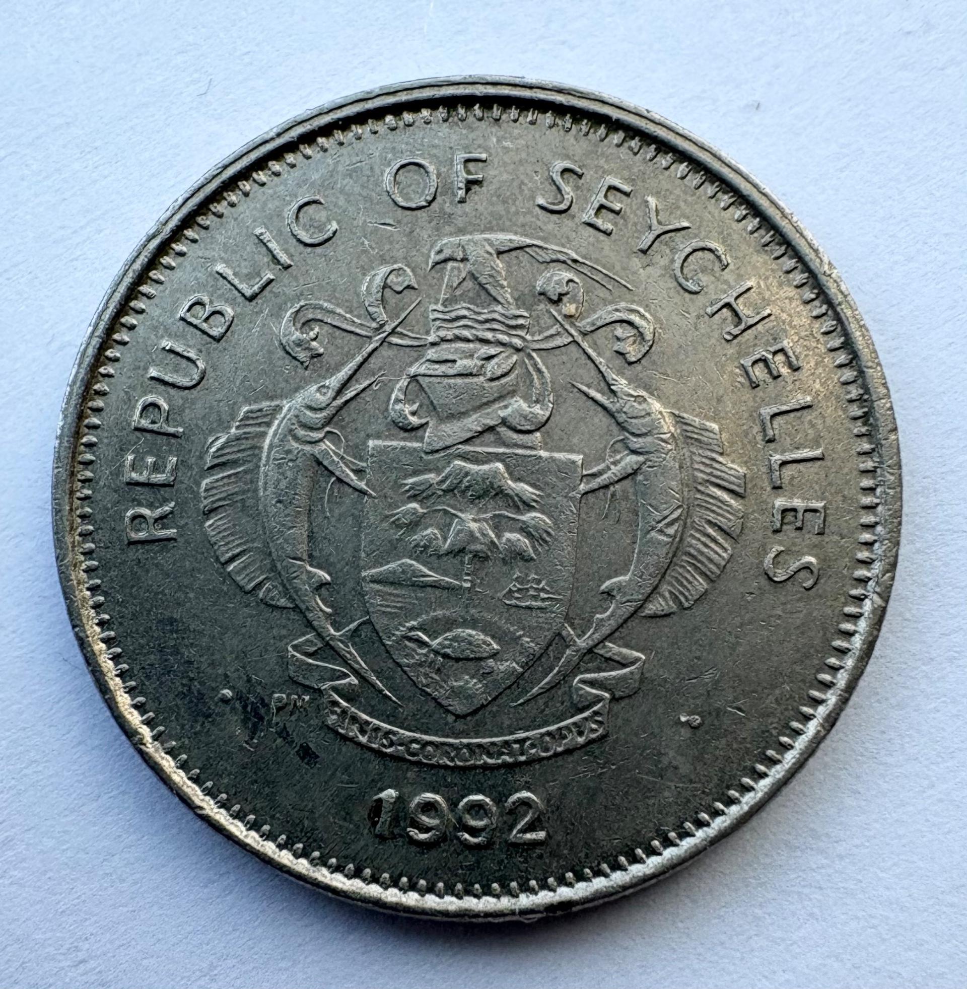 Seišeliai 25 c 1992