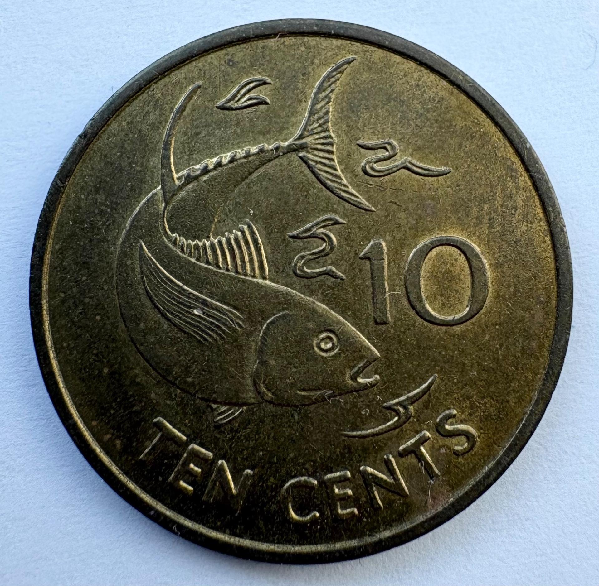 Seišeliai 10 c 1994