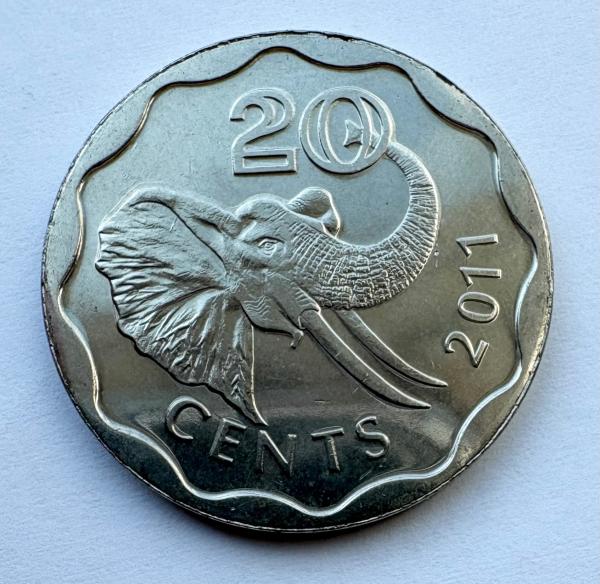 Svazilandas 20 c 2011