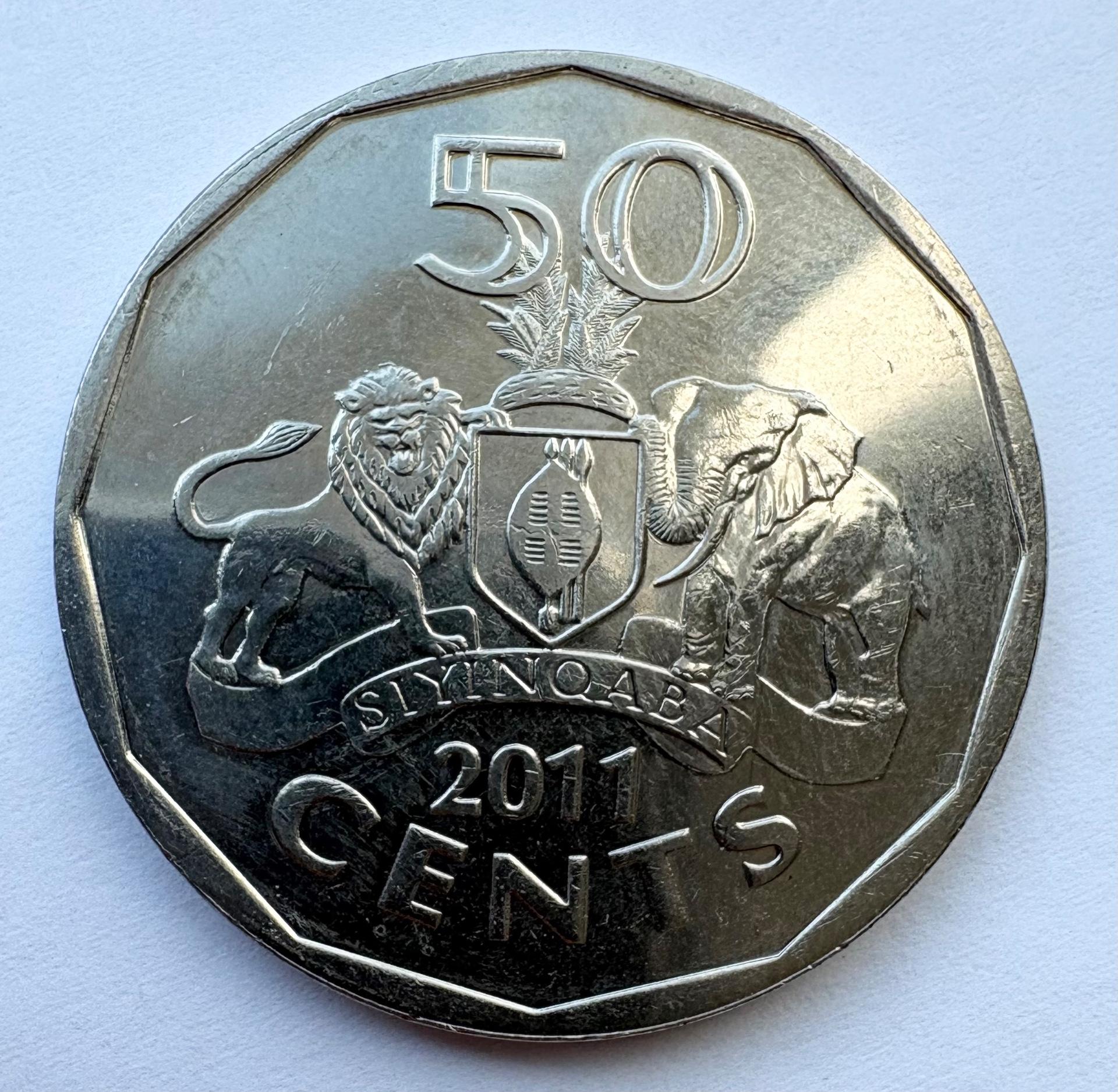 Svazilandas 50 c 2011