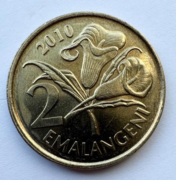 Svazilandas 2 emanlangeni 2010