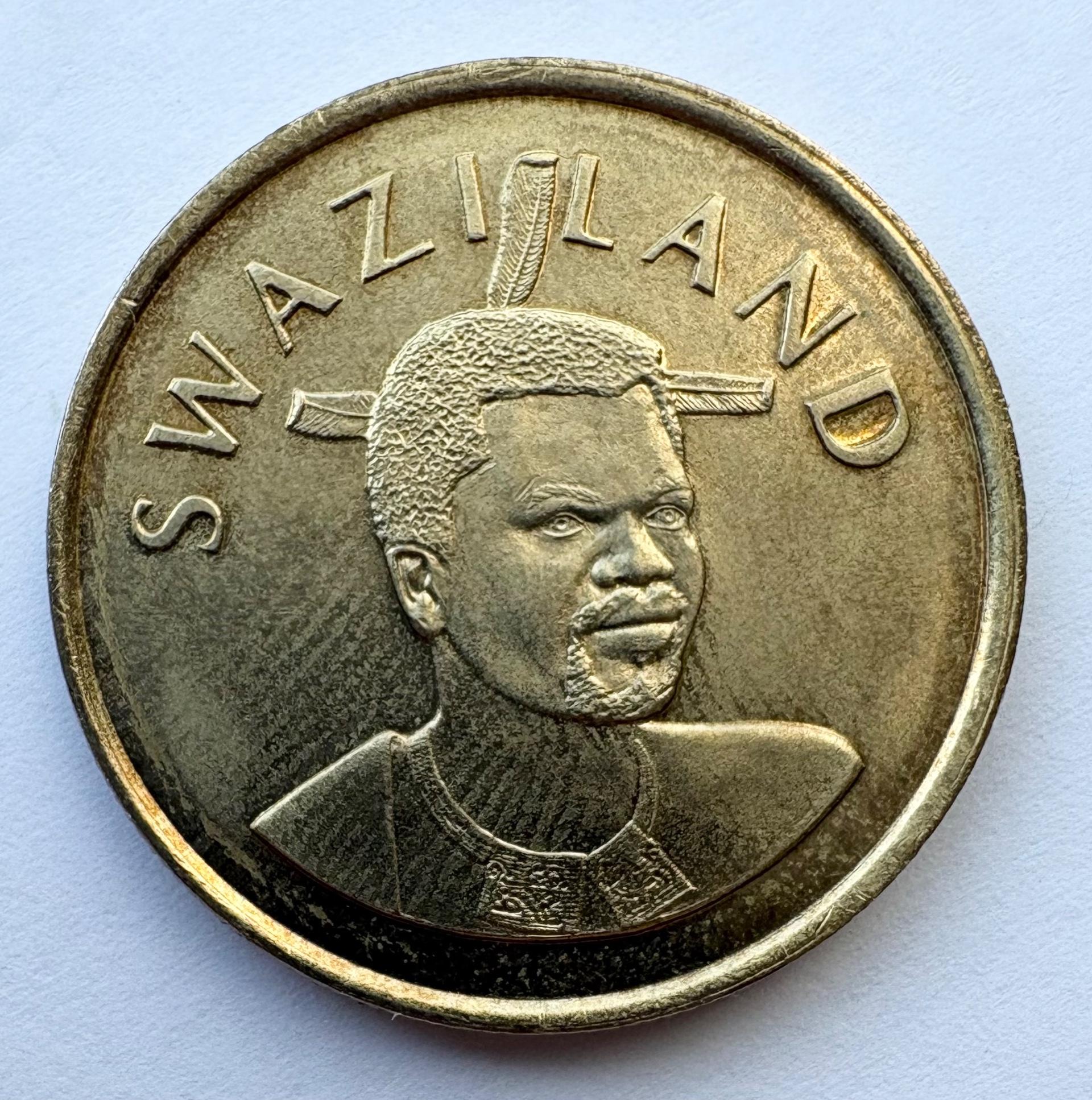 Svazilandas 2 emanlangeni 2010