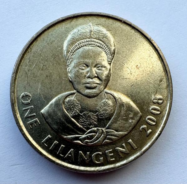Svazilandas 1 lilangeni 2008
