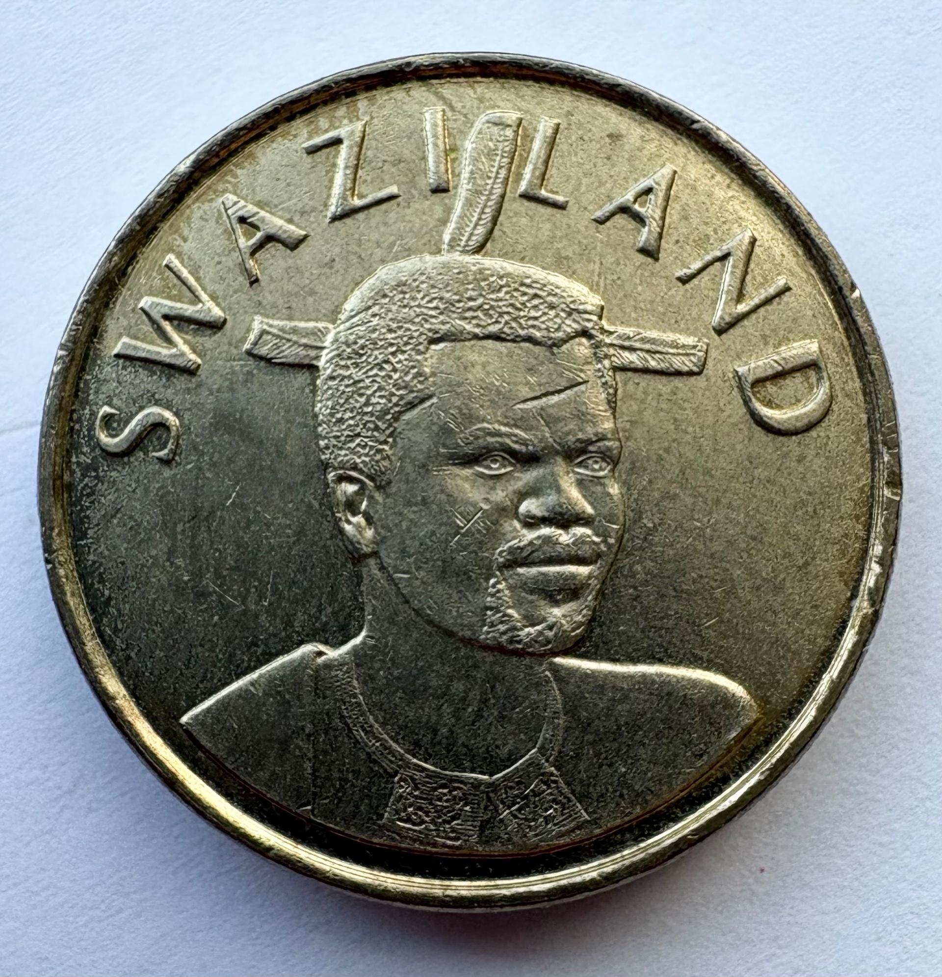 Svazilandas 1 lilangeni 2008