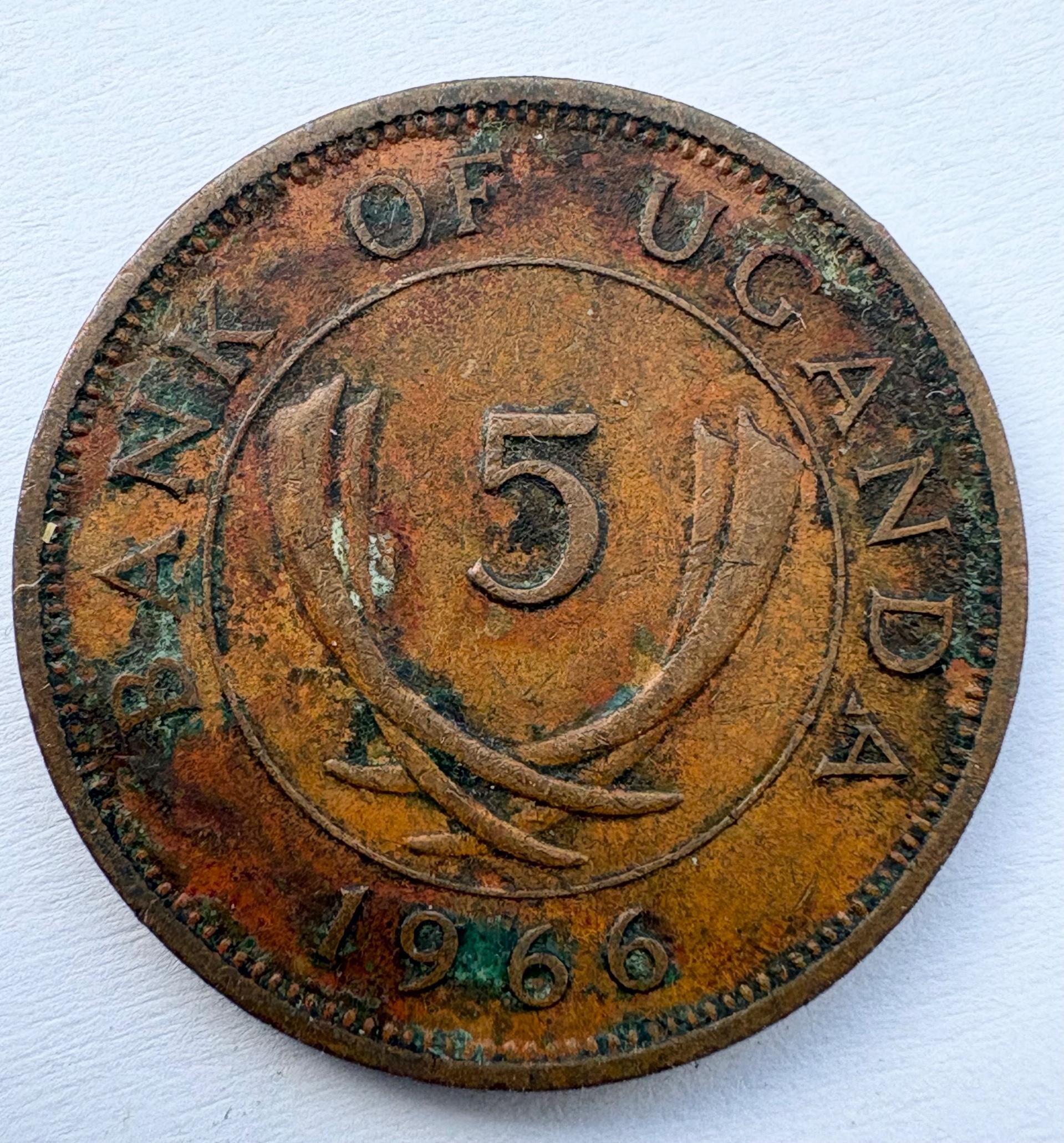 Uganda 5 c 1966