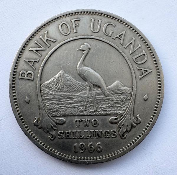 Uganda 1 šilingas 1966