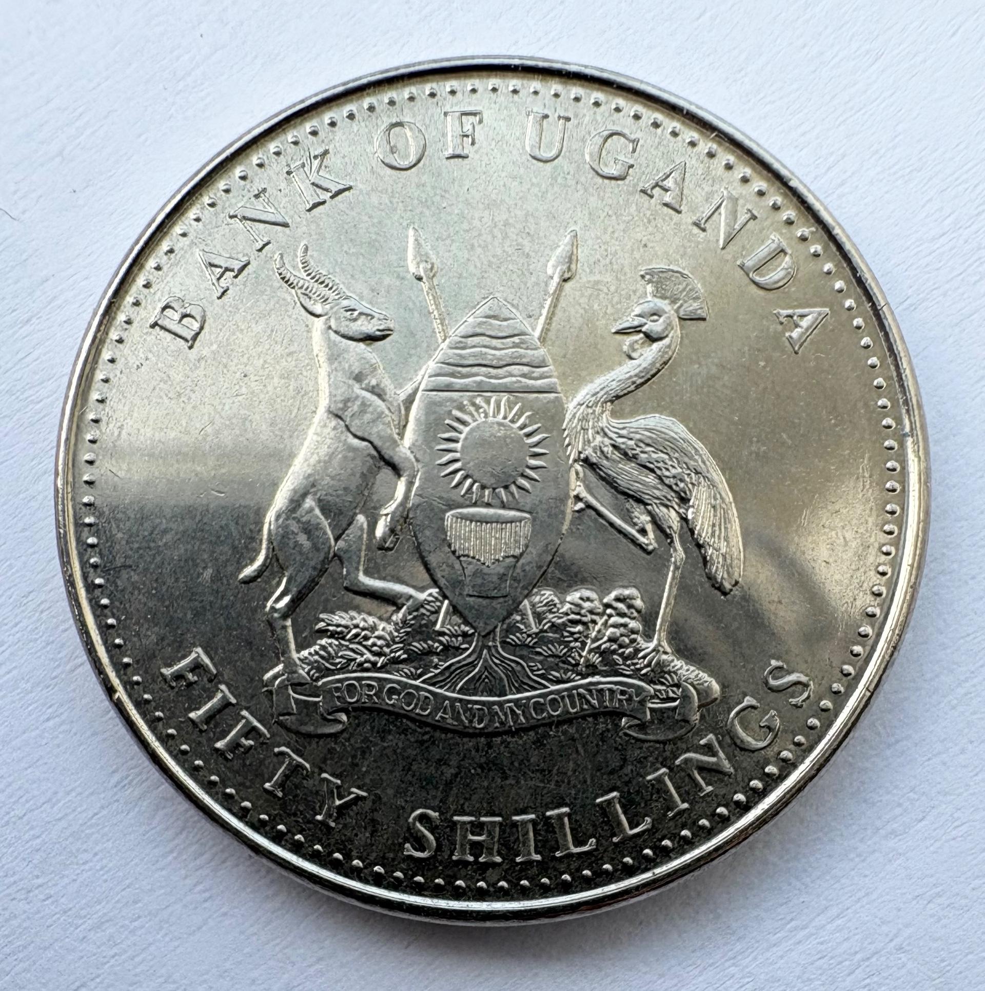 Uganda 50 šilingų 2003