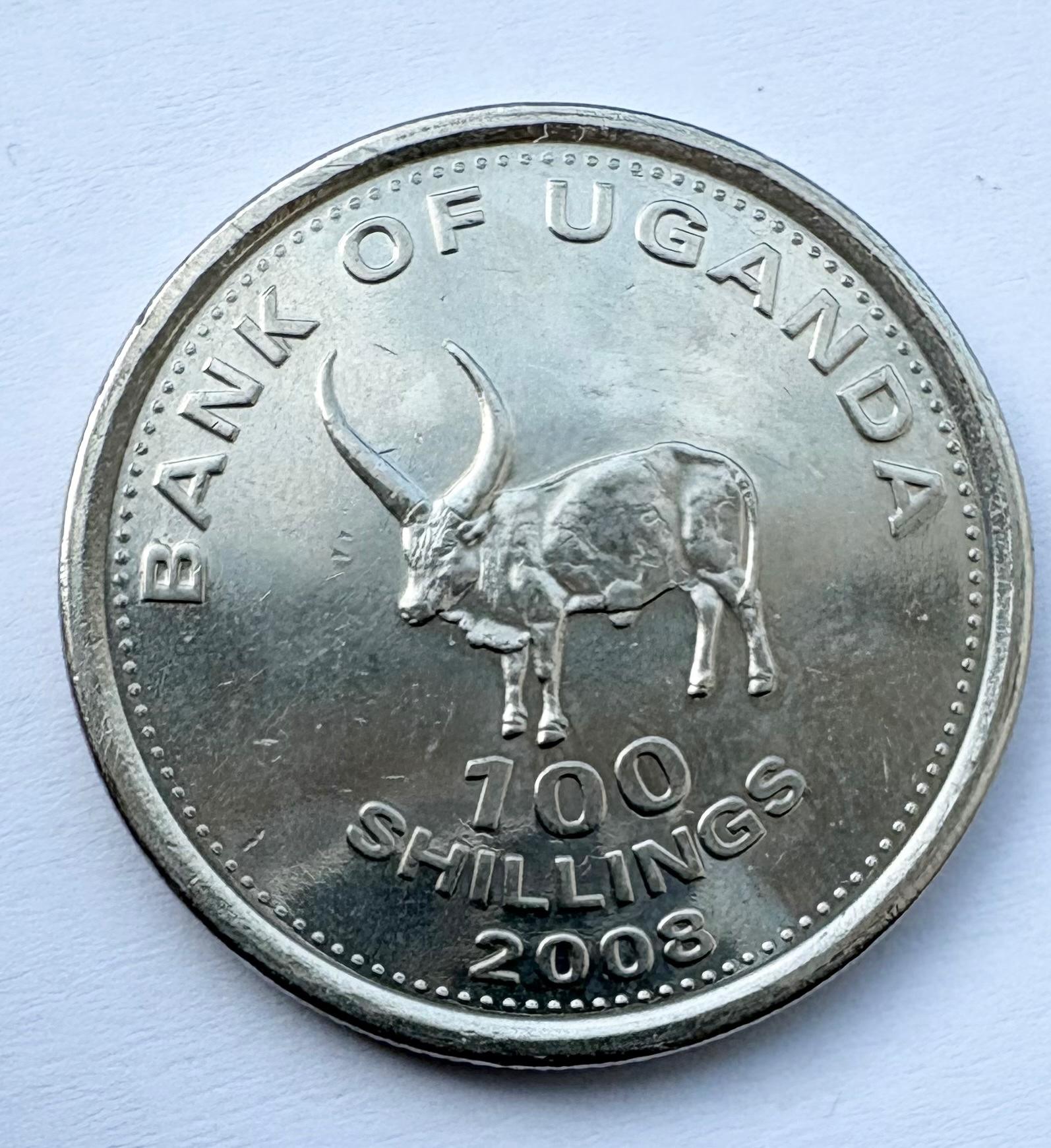 Uganda 100 šilingų 2008