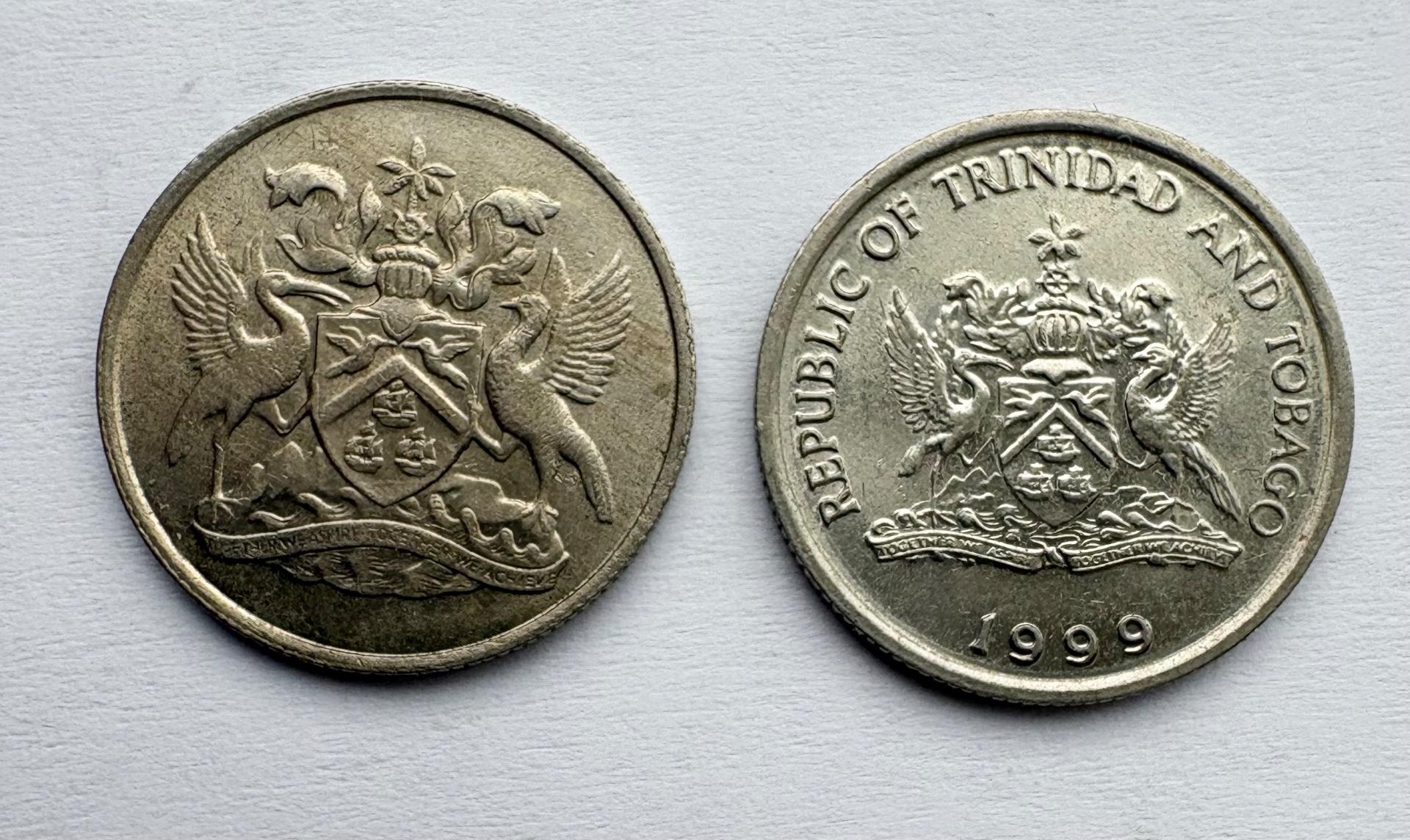 Trinidadas ir Tobagas 10 c 1966 ir 1999