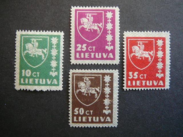 Lietuva 1937 413/6 Standartai svarus MLH # 