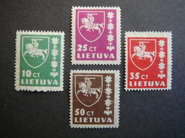 Lietuva 1937 413/6 Standartai svarus MLH # 