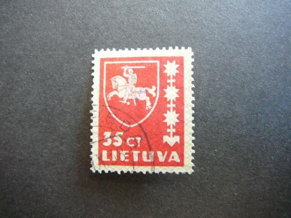 Lietuva 1937 415 Standartai 35ct antsp. #