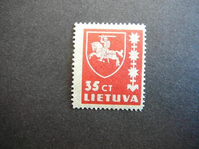 Lietuva 1937 415 Standartai 35ct svarus MLH #