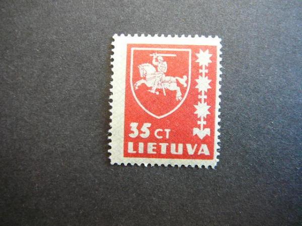 Lietuva 1937 415 Standartai 35ct svarus MLH #