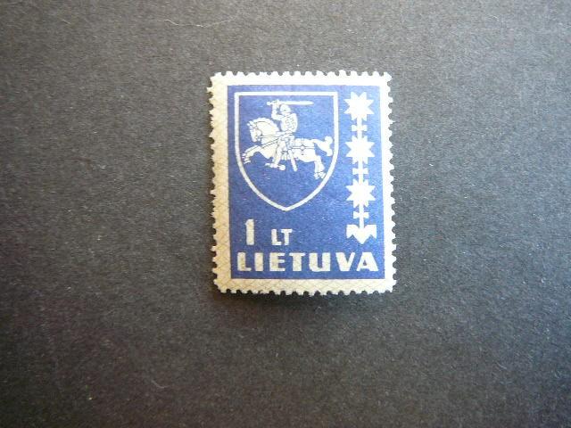 Lietuva 1939 432 Standartai 1LT svarus MNH #