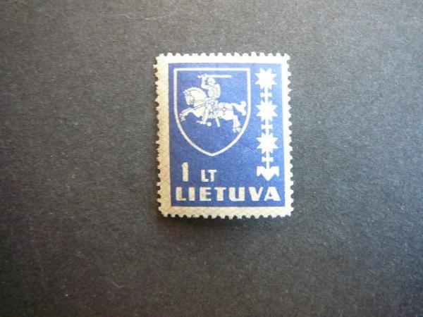 Lietuva 1939 432 Standartai 1LT svarus MNH #